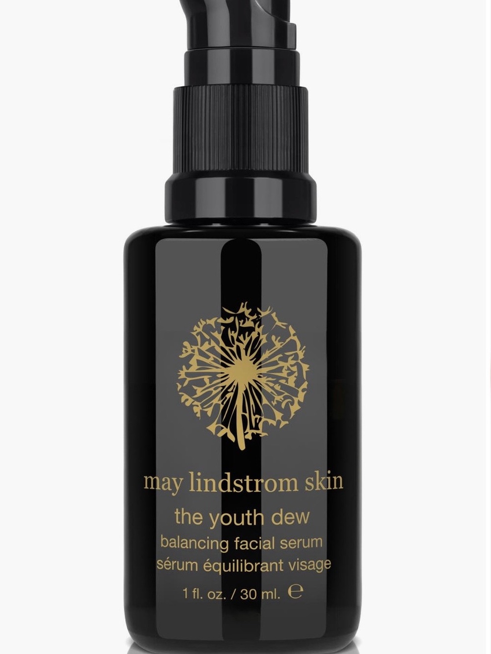 May Lindstrom Skin The Youth Dew Balancing Facial Serum - Black